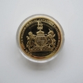 2011 The Royal Wedding Prince William The Royal Kiss Gold Plated Medal