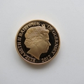 2012 The Queen's Diamond Jubilee Gold Plated 50p Pence Coin - Pietro Annigoni