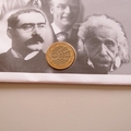 2001 Nobel Prize Centenary Two Pounds Coin Cover - First Day Cover Mercury