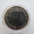 1999-2000 Millennium BU 5 Pounds Anno Domini Coin - UK Royal Mint