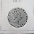 1990 HM Queen Elizabeth The Queen Mother 90th Birthday 5 Pounds Coin - UK Royal Mint