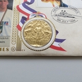 1996 Centennial Olympic Games Gold Medal Winners First Day PNC Cover - Pinsent & Redgrave - Benham