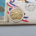 1996 Centennial Olympic Games Gold Medal Winners First Day PNC Cover - David Wilkie - Benham