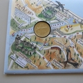 2005 Exploring Menai Straits 1 Pound Coin Cover -  St. David's Day - Royal Mail First Day Cover