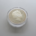 2012 Queen's Diamond Jubilee Trooping The Colour Silver Proof 5 Dollar Coin - ECS