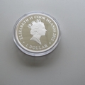 2012 Queen's Diamond Jubilee Royal Ascot Silver Proof 1 Dollar Coin - Cook Islands