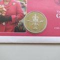 2003 The Queen's Golden Jubilee 50p Pence Coin Cover - Saint Lucia PNC First Day Covers
