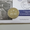 2003 The Queen's Coronation Jubilee 5 Crowns Coin Cover - Niue PNC FDC - Rings & Bracelets