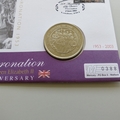 2003 Queen's Coronation Jubilee 1 Dollar Coin Cover - UK PNC First Day Covers - Royal Ascot