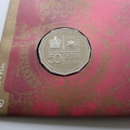 2002 The Queen's Golden Jubilee 50c Cents Coin Cover - Australia PNC First Day Covers