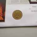 2002 Queen Elizabeth II Golden Jubilee One Penny Coin Cover - UK PNC First Day Covers