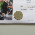 2021 Charles Dickens Oliver Twist 2 Pounds Coin Cover - UK PNC First Day Covers