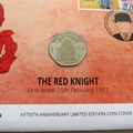 2021 Mr Benn 50 The Red Knight 50p Pence Coin Cover - UK PNC First Day Covers