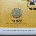 2021 Mr Benn 50 The Cook 50p Pence Coin Cover - UK PNC First Day Covers