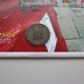 2009 Post Boxes 1 Crown Coin Cover - UK PNC First Day Covers