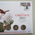 2022 The Christmas 2022 Ultimate 50p Pence Coin Cover - UK PNC First Day Covers