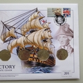 2022 HMS Victory Ultimate 50p Pence Coin Cover - UK PNC First Day Covers