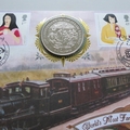 2005 Worlds Most Famous Continental Express Crown Coin Cover - Benham Signed UK PNC