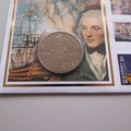 2005 Battle of Trafalagar Bicentenary 5 Pounds Coin Cover - Benham Signed  UK PNC First Day Covers
