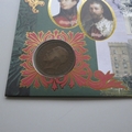 2005 Royal Windsor Penny Coin Cover - Benham Signed UK PNC First Day Covers