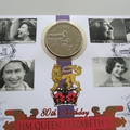 2006 HM Queen Elizabeth II 80th Birthday 5 Pounds Coin Cover - Benham Signed First Day Covers