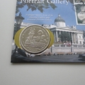 2006 National Portrait Gallery 150th Anniversary Crown Coin Cover - Benham Signed First Day Covers