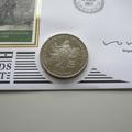 2007 Falklands Conflict 1 Crown Coin Cover - Benham Signed First Day Covers
