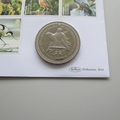 2007 Britain's Endangered Birds Crown Coin Cover - Benham Signed UK PNC First Day Covers