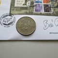 2009 Robert Burns 250th Birth Anniversary Crown Coin Cover - Benham Signed UK PNC First Day Covers