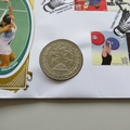 2009 Badminton London 2012 Olympics 1 Dollar Coin Cover - Benham Signed UK PNC First Day Covers