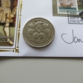 2009 Henry VIII Age of Tudors Crown Coin Cover - Benham Signed UK PNC First Day Covers