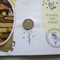 2010 Winnie the Pooh Children's Books Sixpence Coin Cover - Benham Signed First Day Covers