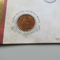 2011 Decimalisation 40th Anniversary One Penny Coin Cover - Benham UK PNC First Day Covers