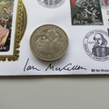 2011 William Shakespeare The Bard of Avon 1 Dollar Coin Cover - Benham Signed UK PNC