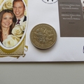 2011 Prince William Royal Wedding 2 Pounds Coin Cover - Benham Signed UK PNC First Day Covers