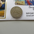 2011 Fencing Sporting Discipline 1 Dollar Coin Cover - Benham Signed UK PNC