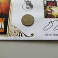 2011 We Will Rock You Brian May Medal Cover - Benham Signed UK PNC First Day Covers
