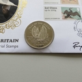 2011 Birds of Britain Gannet 1 Crown Coin Cover - Benham Signed UK PNC First Day Covers