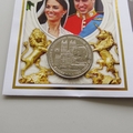 2011 The Royal Wedding Prince William 2 Pounds Coin Cover - Benham UK PNC First Day Covers