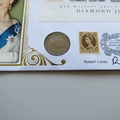2012 Diamond Jubilee HM Queen Elizabeth II Shilling Coin Cover - Benham Signed UK PNC