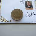2012 The Royal House of Windsor 1 Dollar Coin Cover - Benham Signed UK PNC