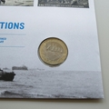 2019 D-Day Innovations 2 Pounds Coin Cover - Royal Mail First Day Cover