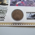 2012 RMS Titanic The Ship of Dreams Penny Coin Cover - Benham UK PNC First Day Covers