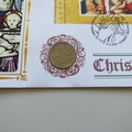 2013 Christmas Sixpence Coin Cover - Benham Signed UK PNC First Day Covers