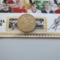 2013 Football Heroes 1 Crown Coin Cover - Benham Signed Kevin Keegan UK PNC First Day Covers