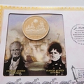 2013 Jane Austin 1 Dollar Coin Cover - Benham Signed UK PNC First Day Covers