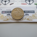 2013 British Auto Legends 1 Dollar Coin Cover - Benham Signed UK PNC First Day Covers