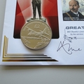 2013 Great Britons 2 Pounds Coin Cover - Benham Signed UK PNC First Day Covers