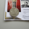 2014 Remarkable Lives 1 Crown Coin Cover - Benham Signed UK PNC First Day Covers