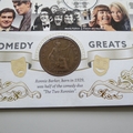 2015 Comedy Greats 1 Penny Coin Cover - Benham Signed UK PNC First Day Covers